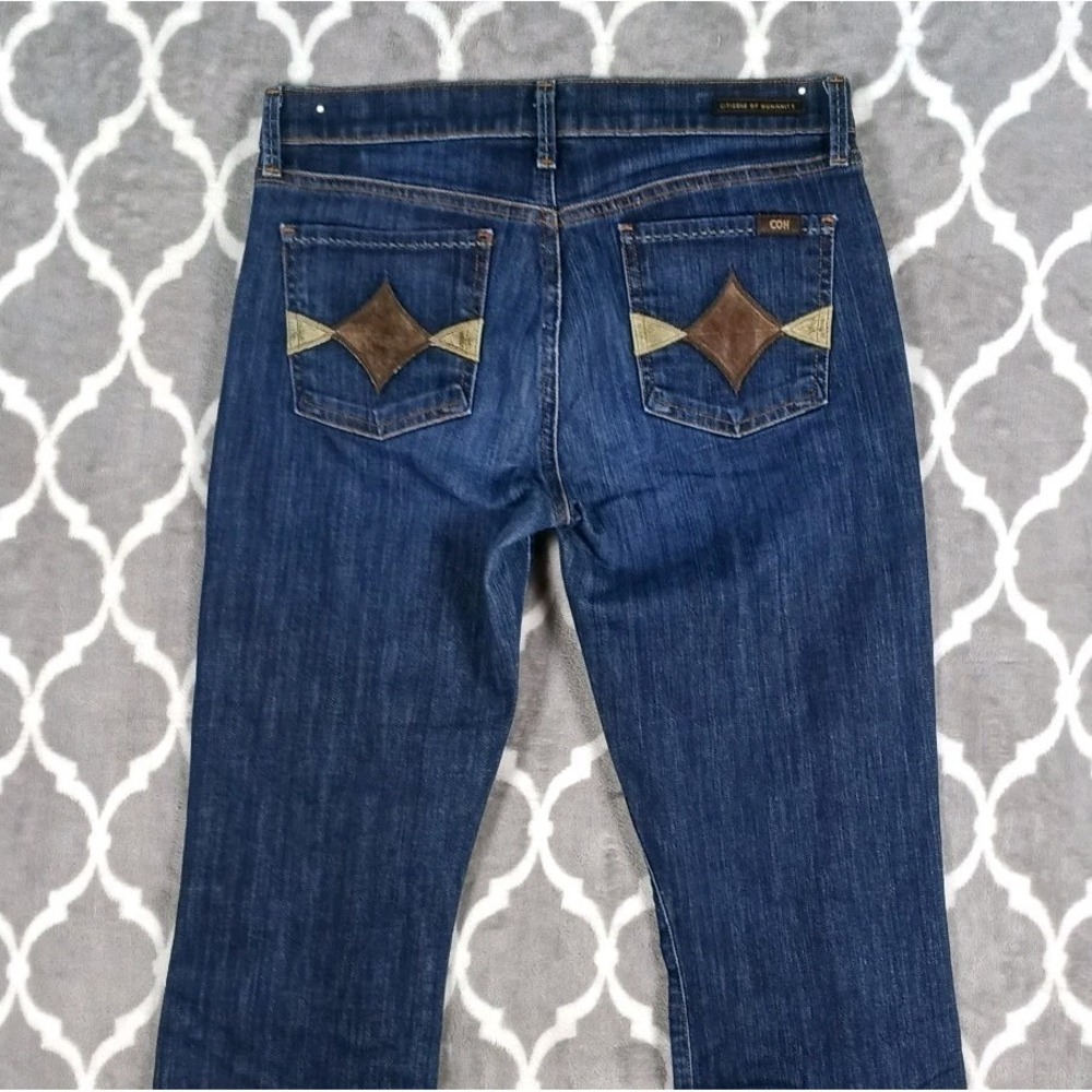 Citizens Of Humanity Bootcut Jeans Women Size 29 High Rise Amber‎ Stretch Dark